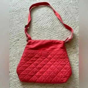 Talbots tangerine color shoulder bag